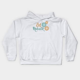 eid mubarak Kids Hoodie